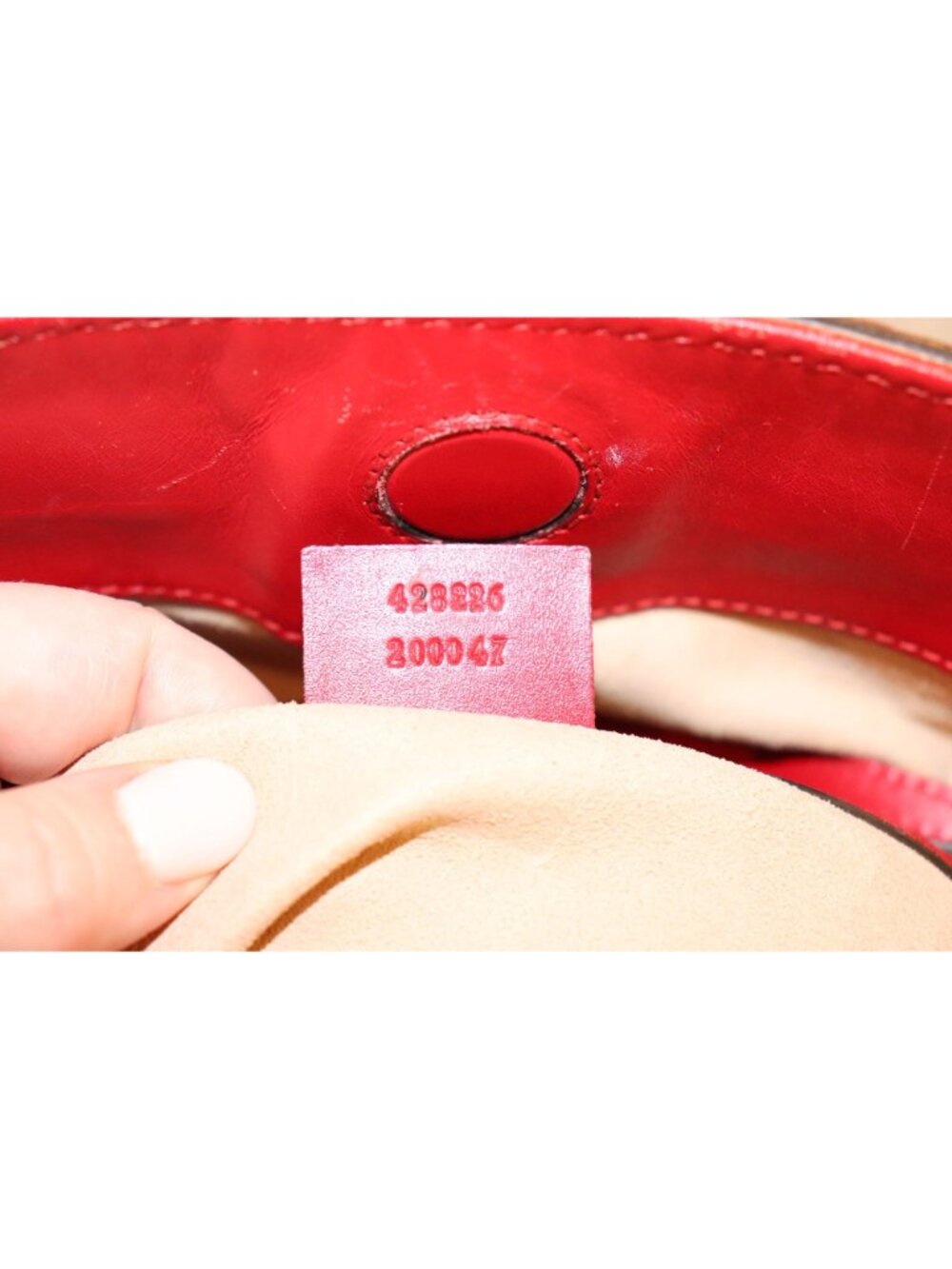 Gucci Signature Fold Over Tote Guccissima Leather, Medium - Picture 8 of 8